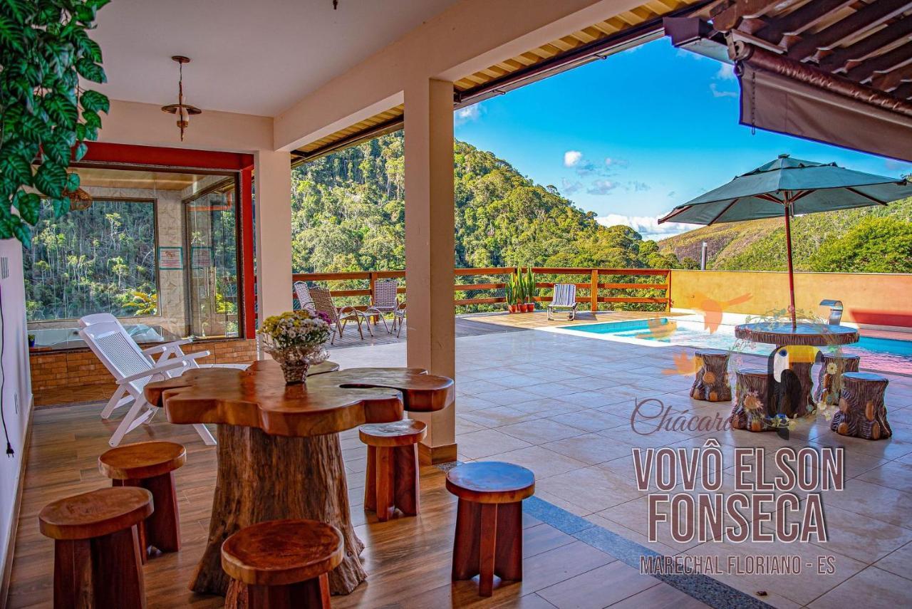 Chacara Vovo Elson Fonseca - Um Refugio Nas Montanhas Capixabas Villa Marechal Floriano Luaran gambar